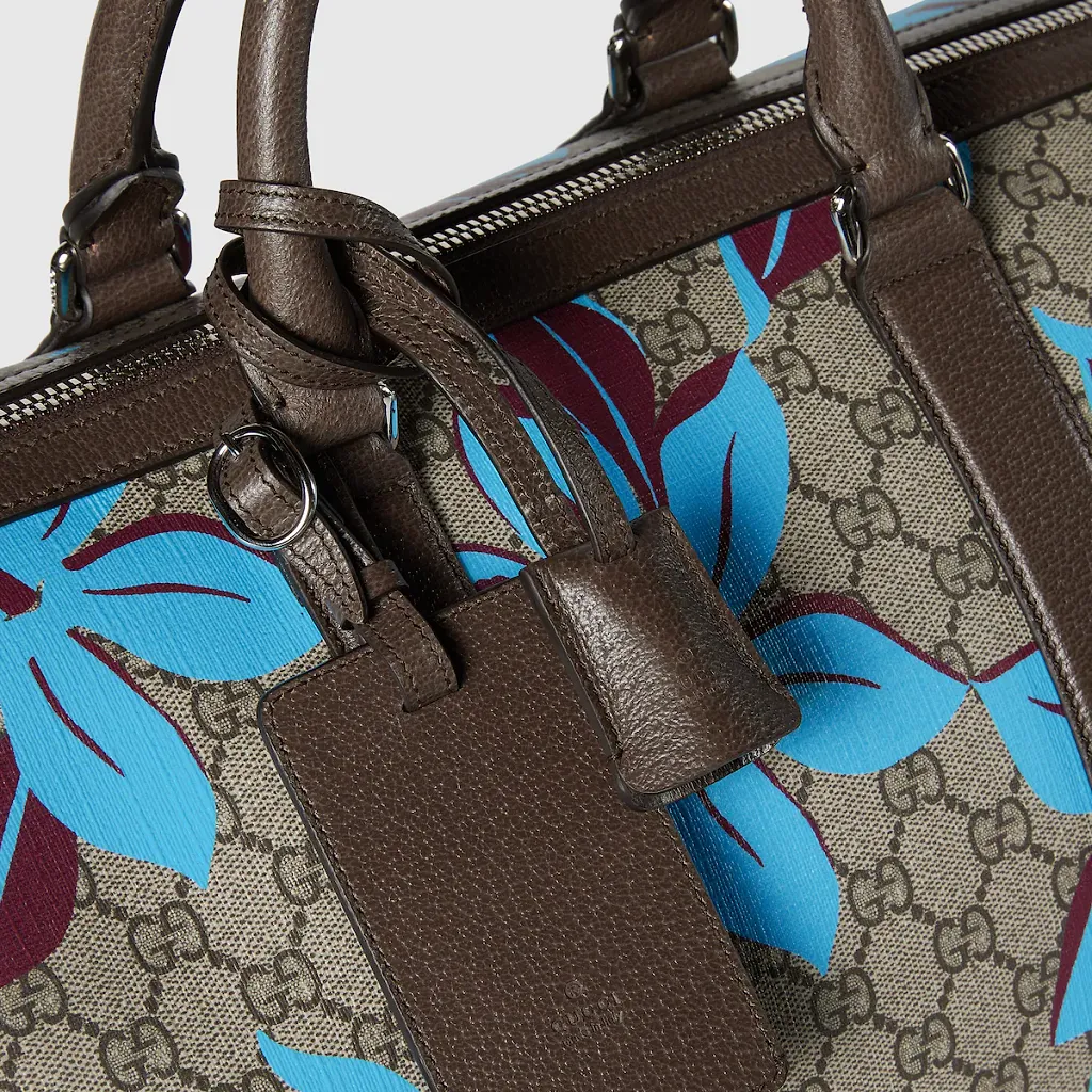 Gg Printed Duffle Bag