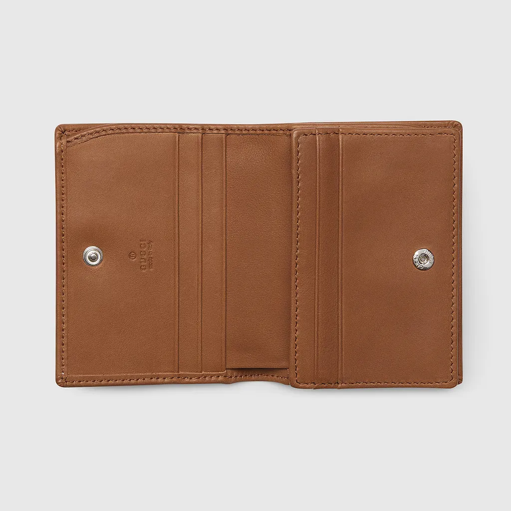 Gg Emblem Small Wallet