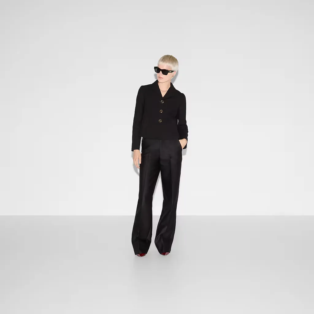 CrÊPe Wool Jacket