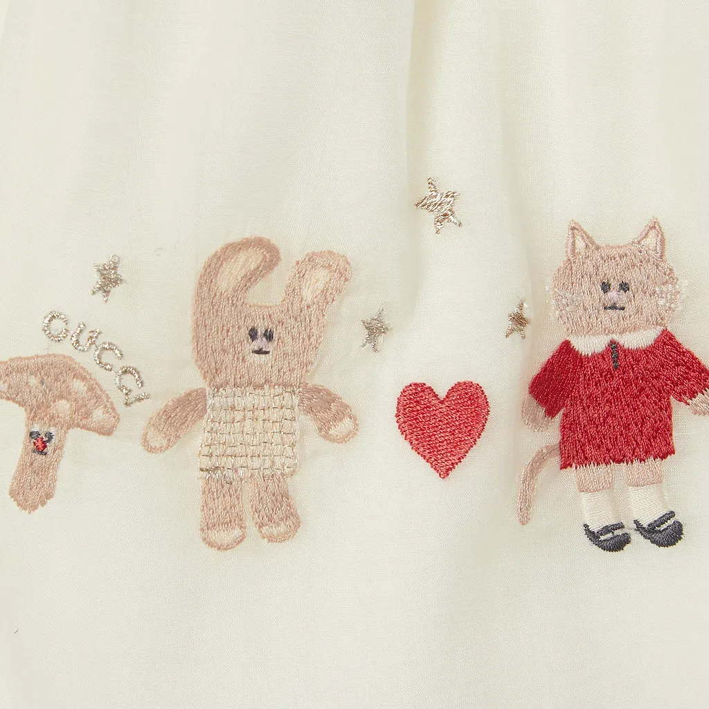 Baby Embroidered Organza Dress