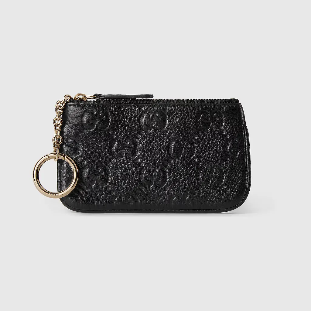 Gg Emblem Key Pouch