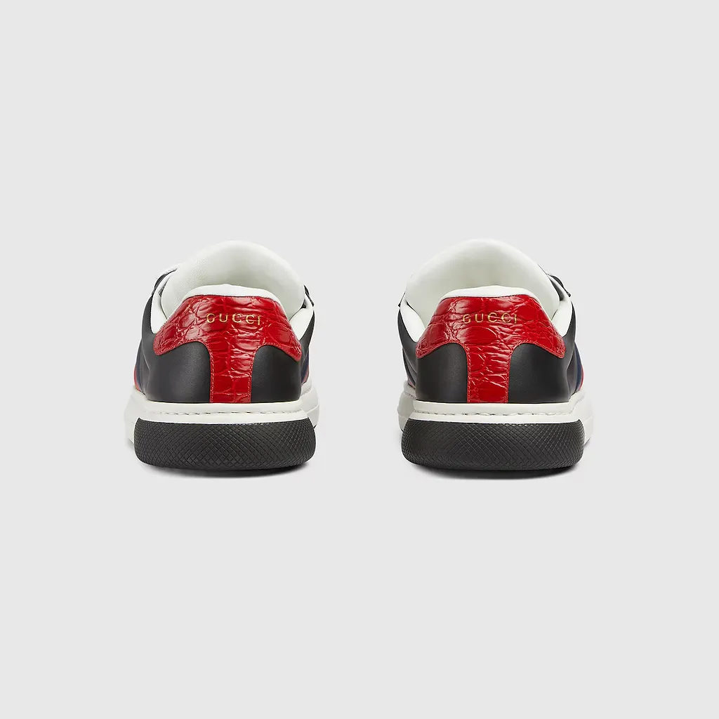 Gucci Ace Trainer With Web
