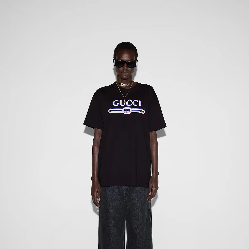 Printed Cotton Jersey T-Shirt