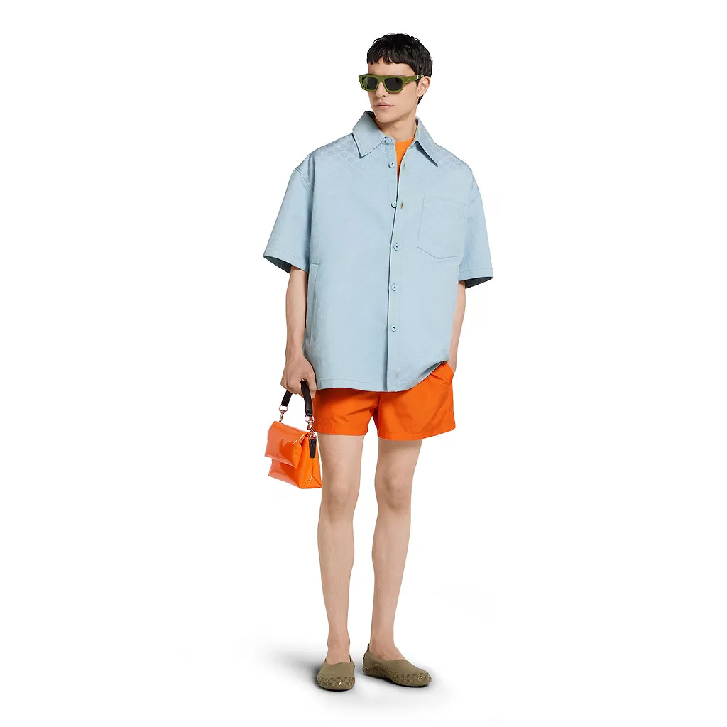 Technical Poplin Swim Short