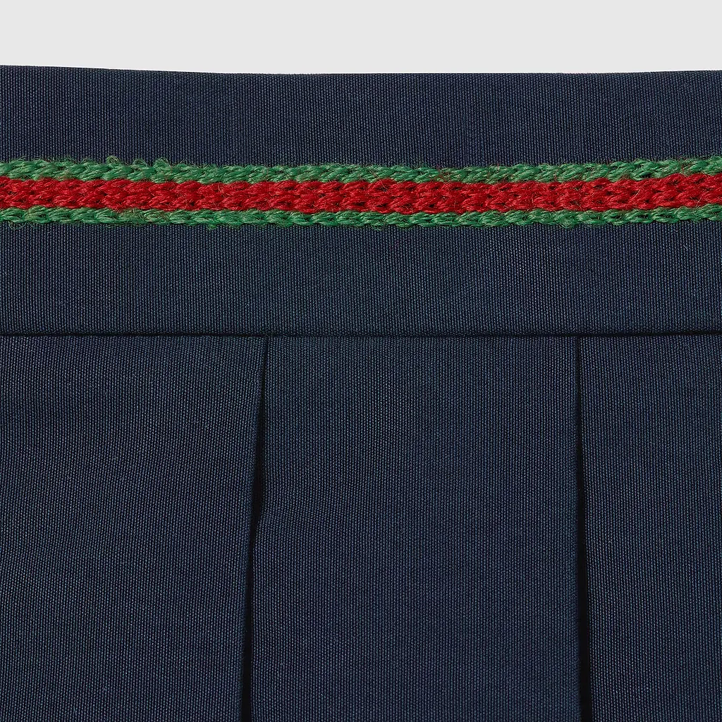 Children's Embroidered Cotton Skirt
