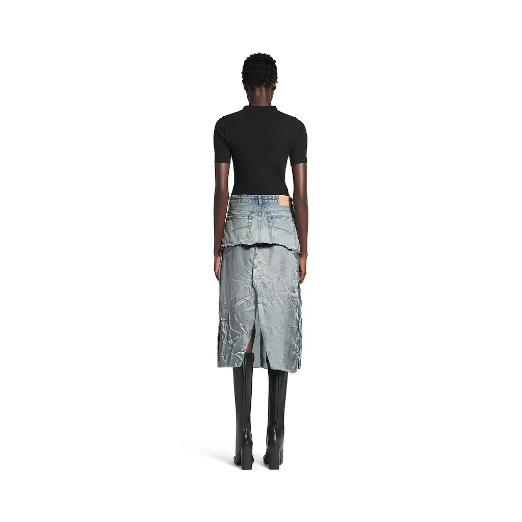 Ripped-Off Skirt