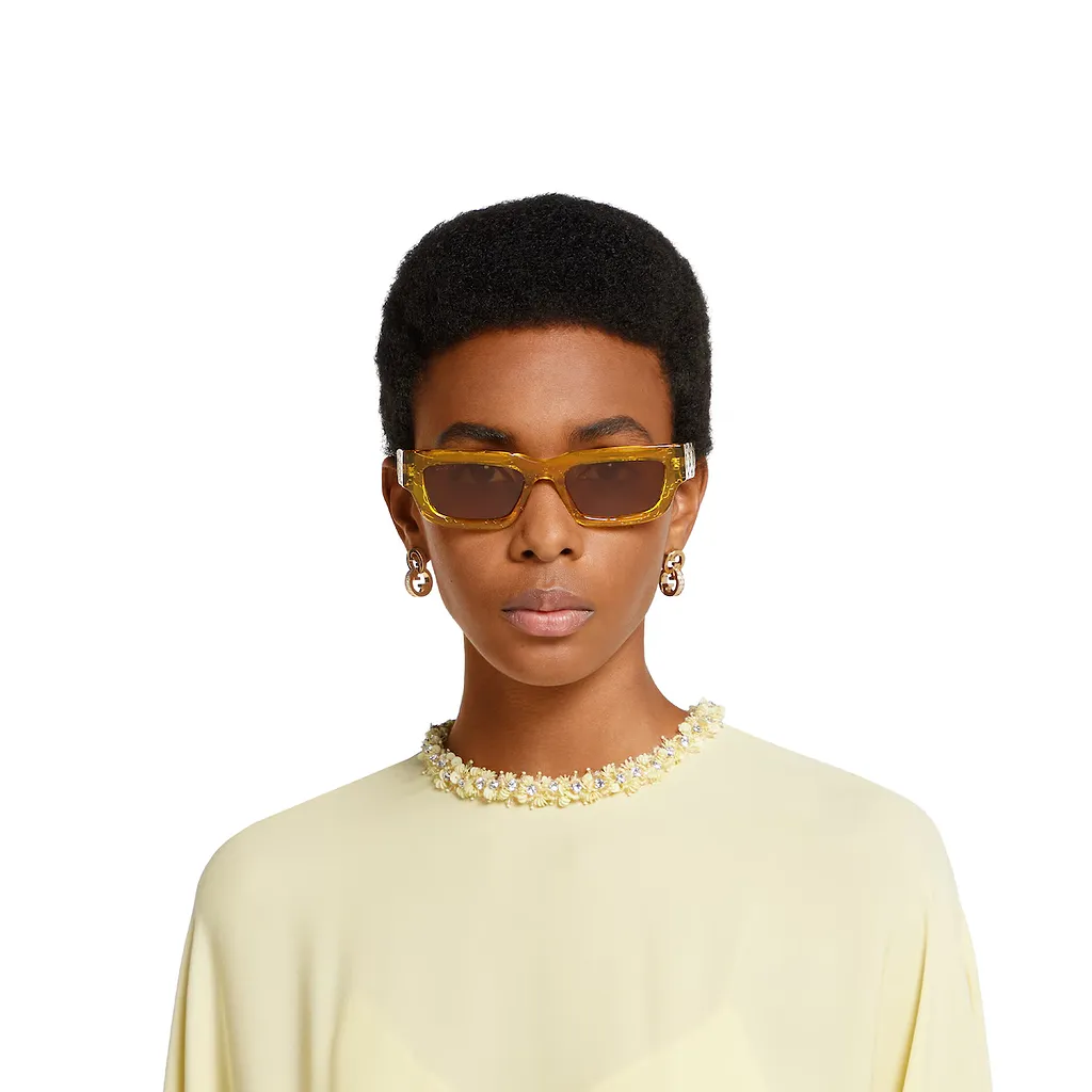 Rectangular Frame Sunglasses