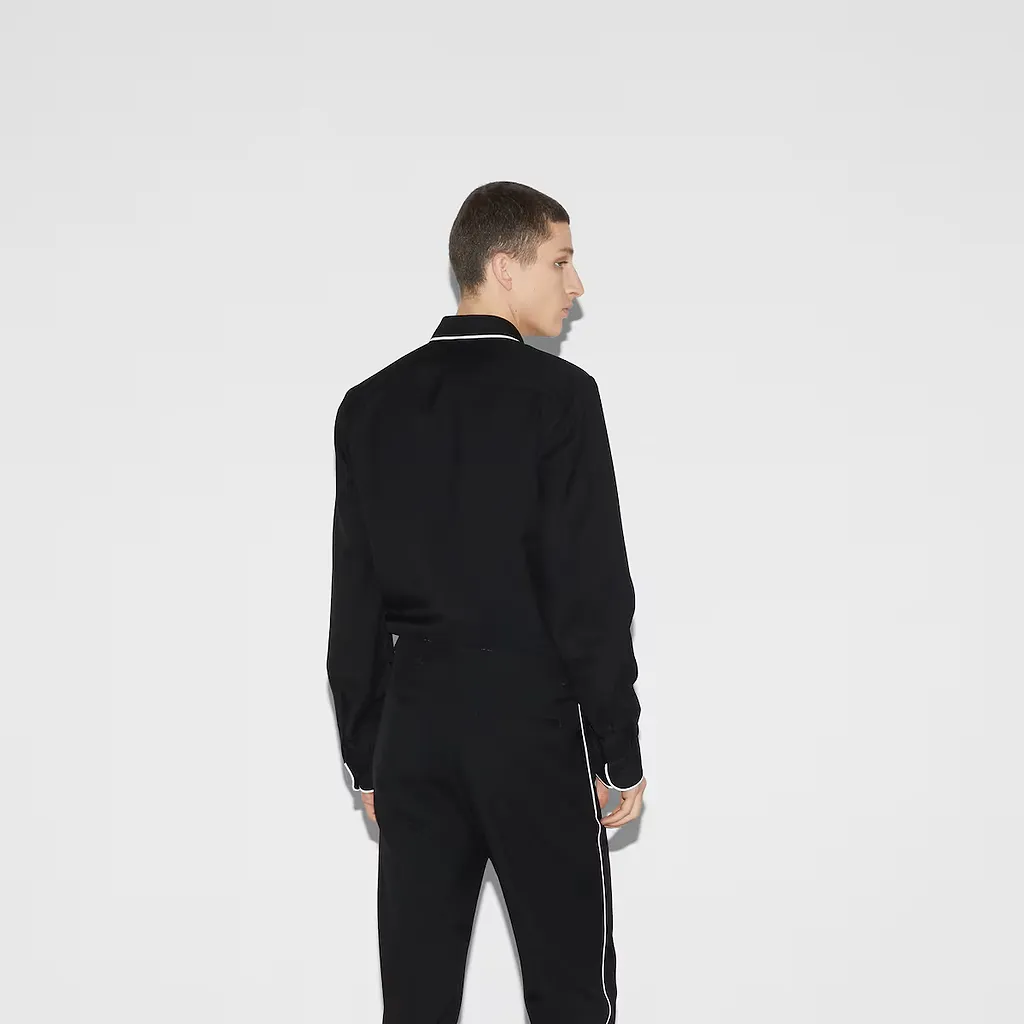 Wool Gabardine Shirt