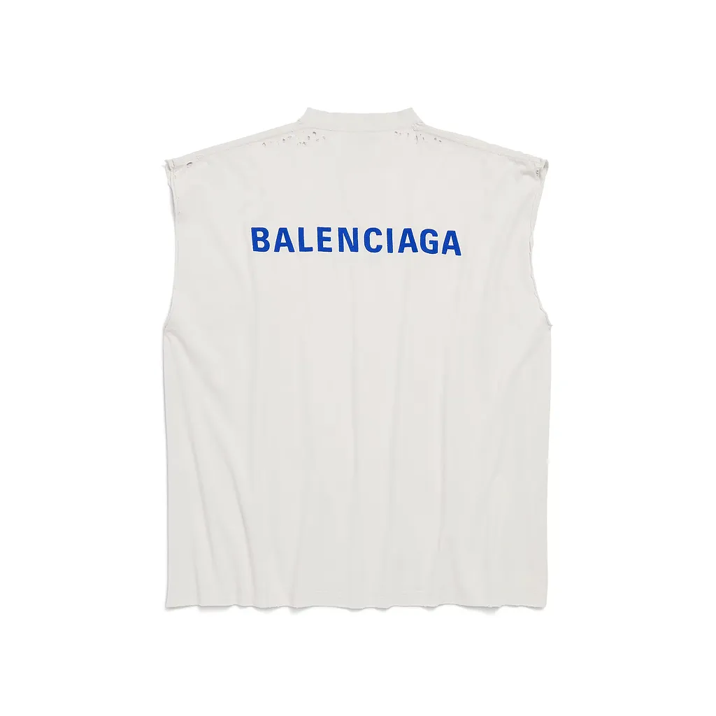 Back Sleeveless T-Shirt