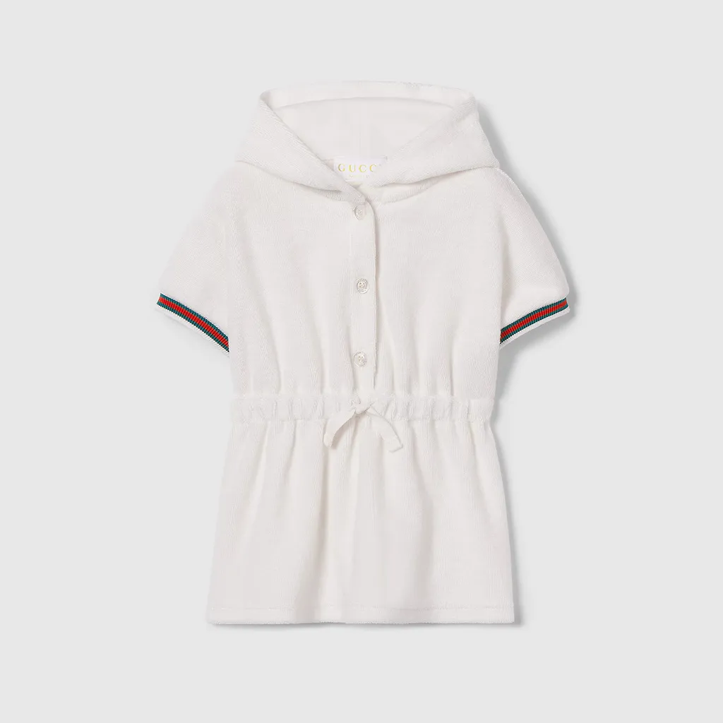 Baby Cotton Dress With Web