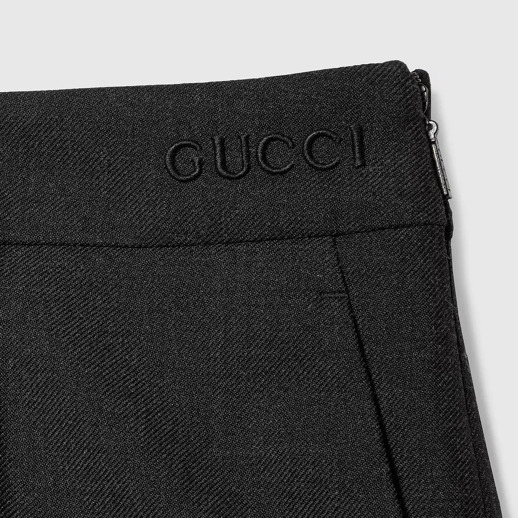 Wool Gabardine Pant