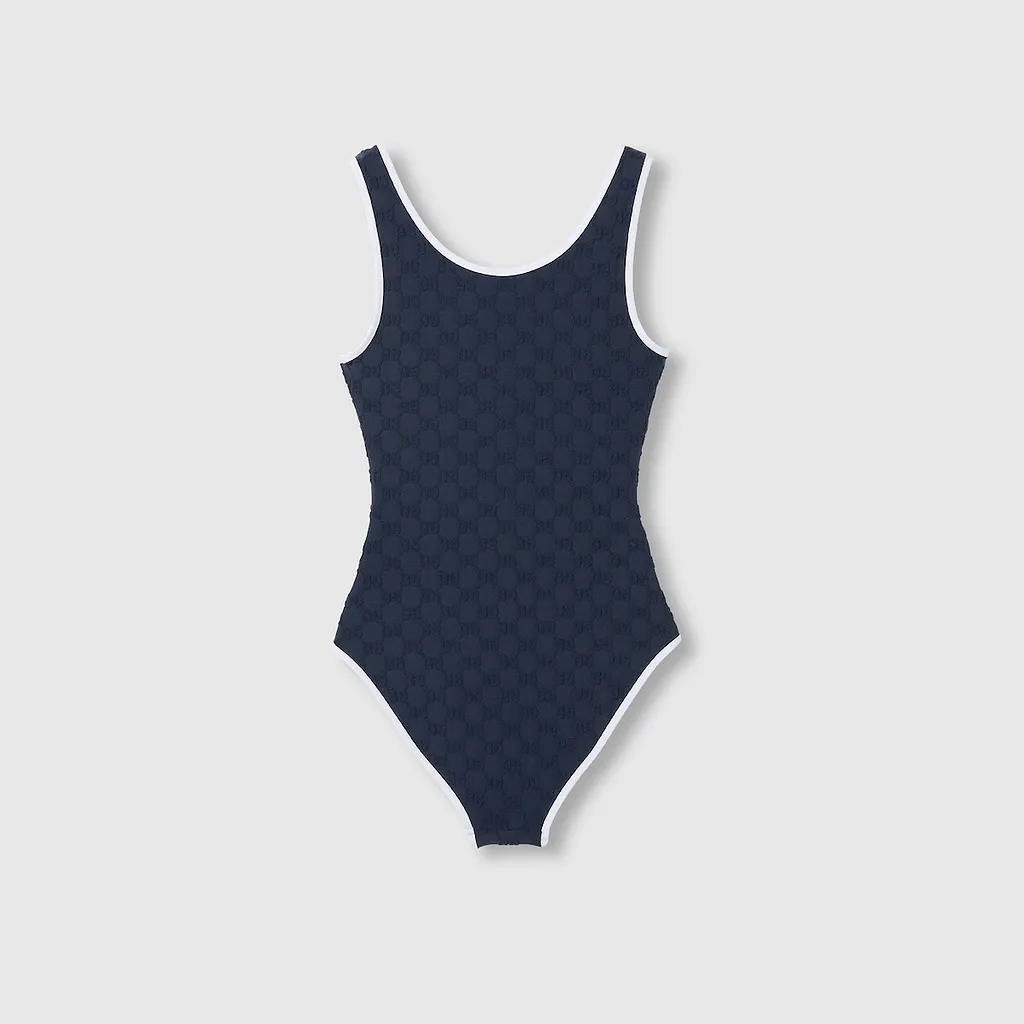 Gg Terrycloth Swimsuit