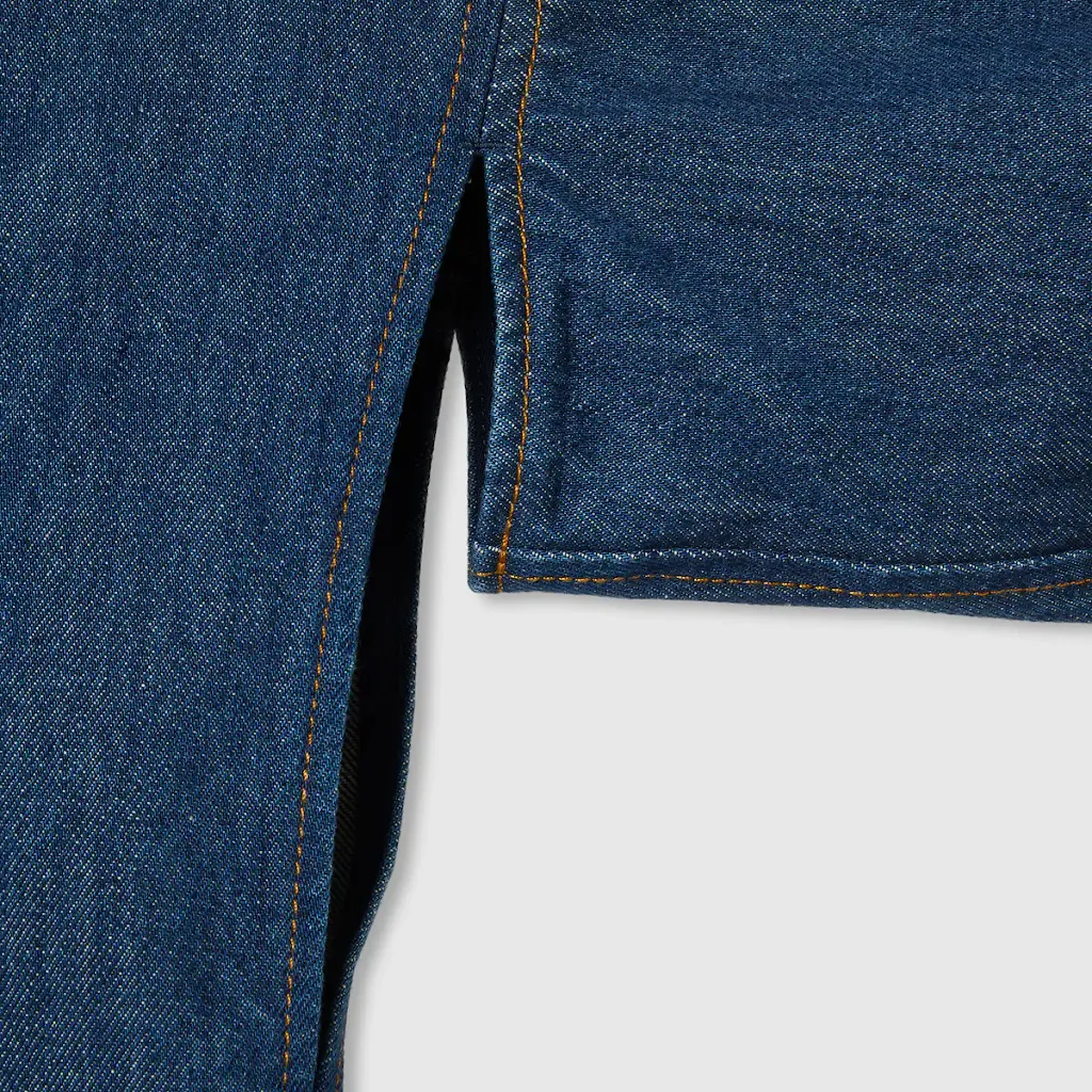 Embroidered Denim Shirt