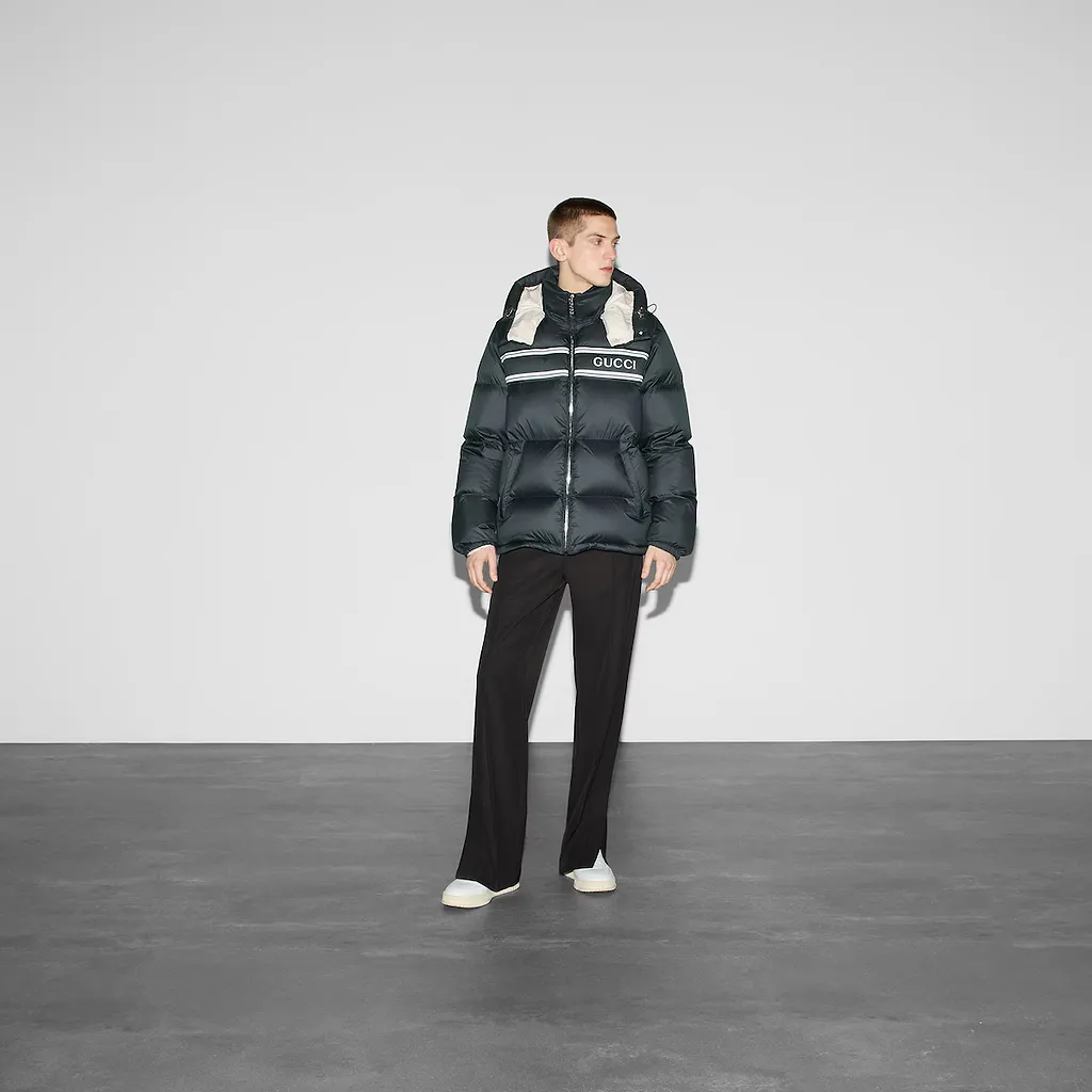 Nylon Puffer Jacket
