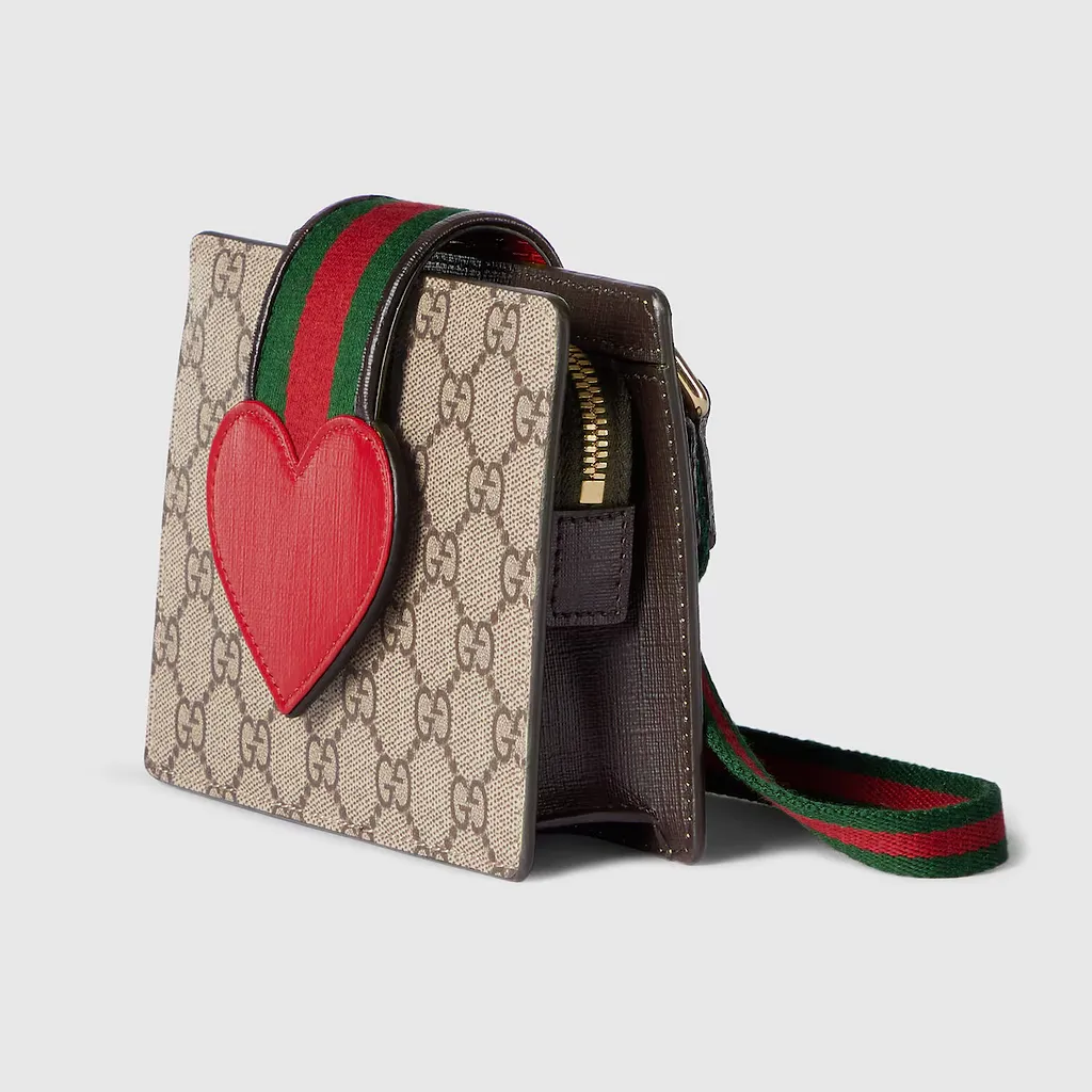 Children's Gg Handbag With Heart