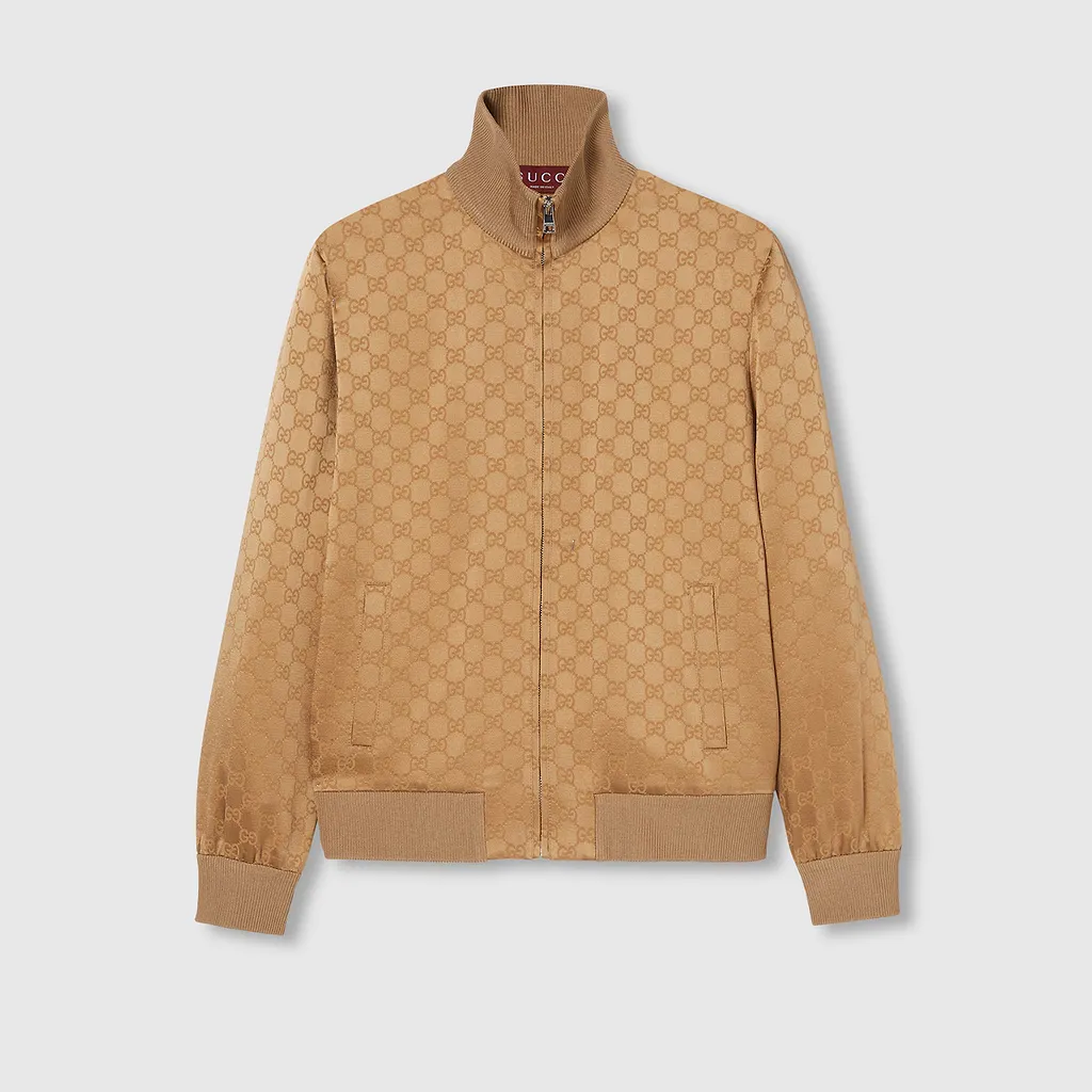 Gg Jacquard Zip Jacket