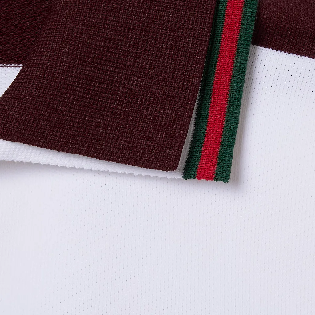 Embroidered Cotton Knit Polo Shirt