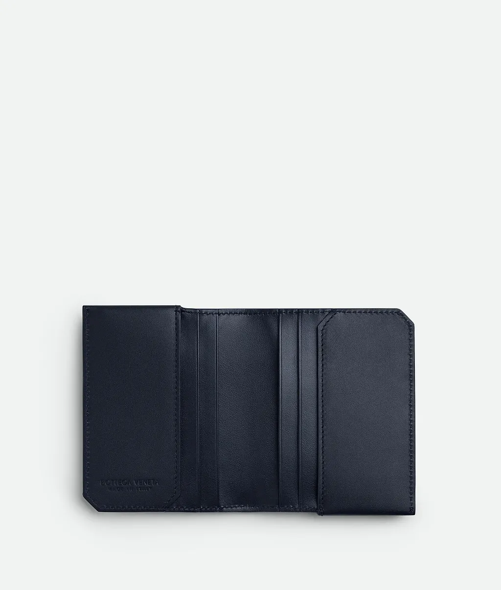 Intrecciato Piccolo Flap Card Case