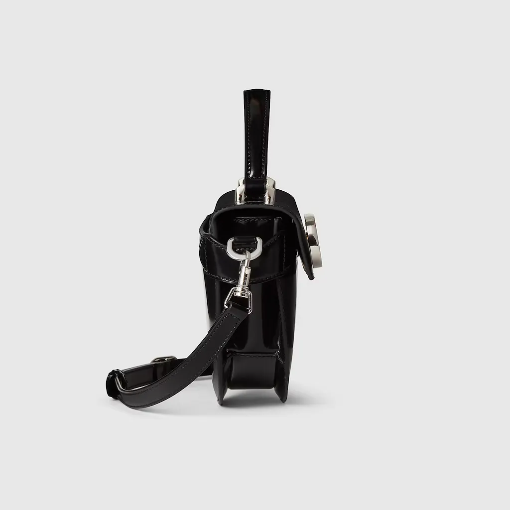Small Half-Moon Top Handle Bag