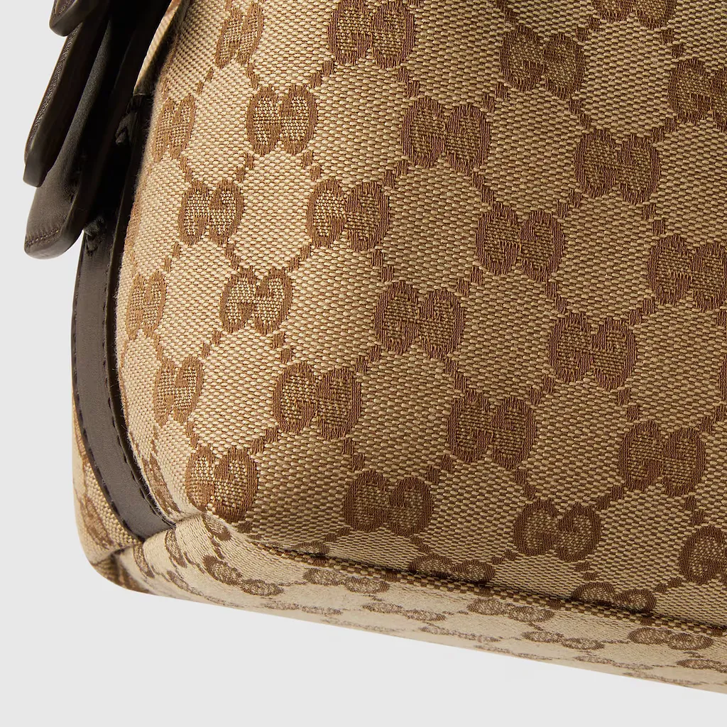 Gg Canvas Small Toiletry Case