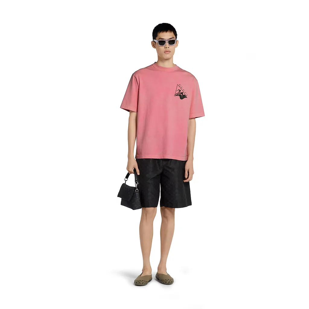 Printed Cotton Jersey T-Shirt