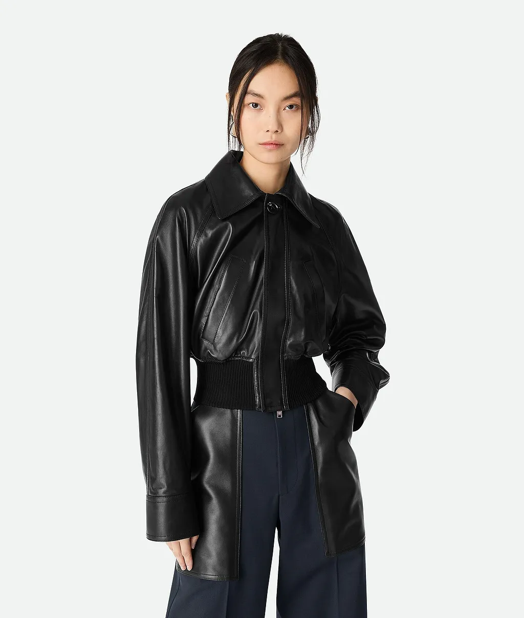 Light Leather Blouson