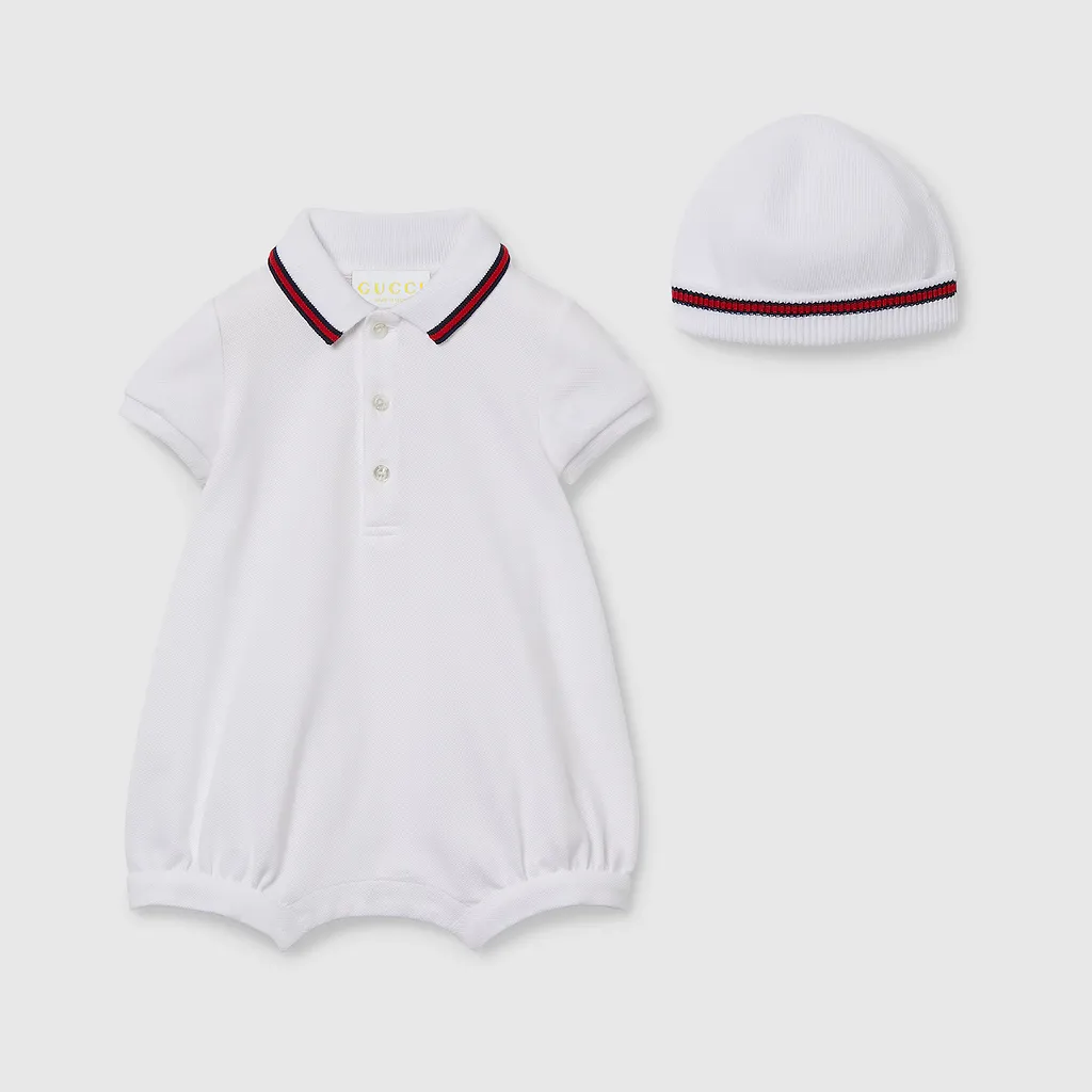Baby Two-Piece Cotton Gift Set With Web