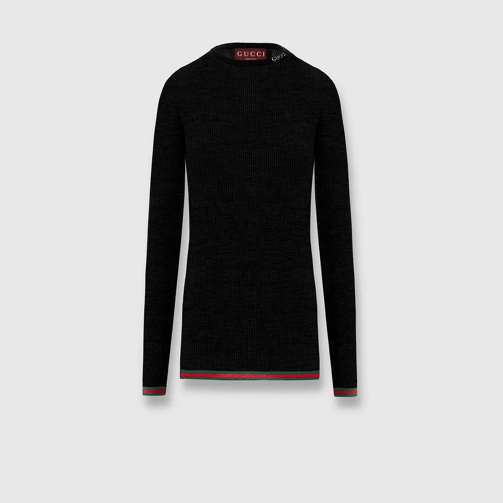 Rib Cashmere And Silk Blend Top