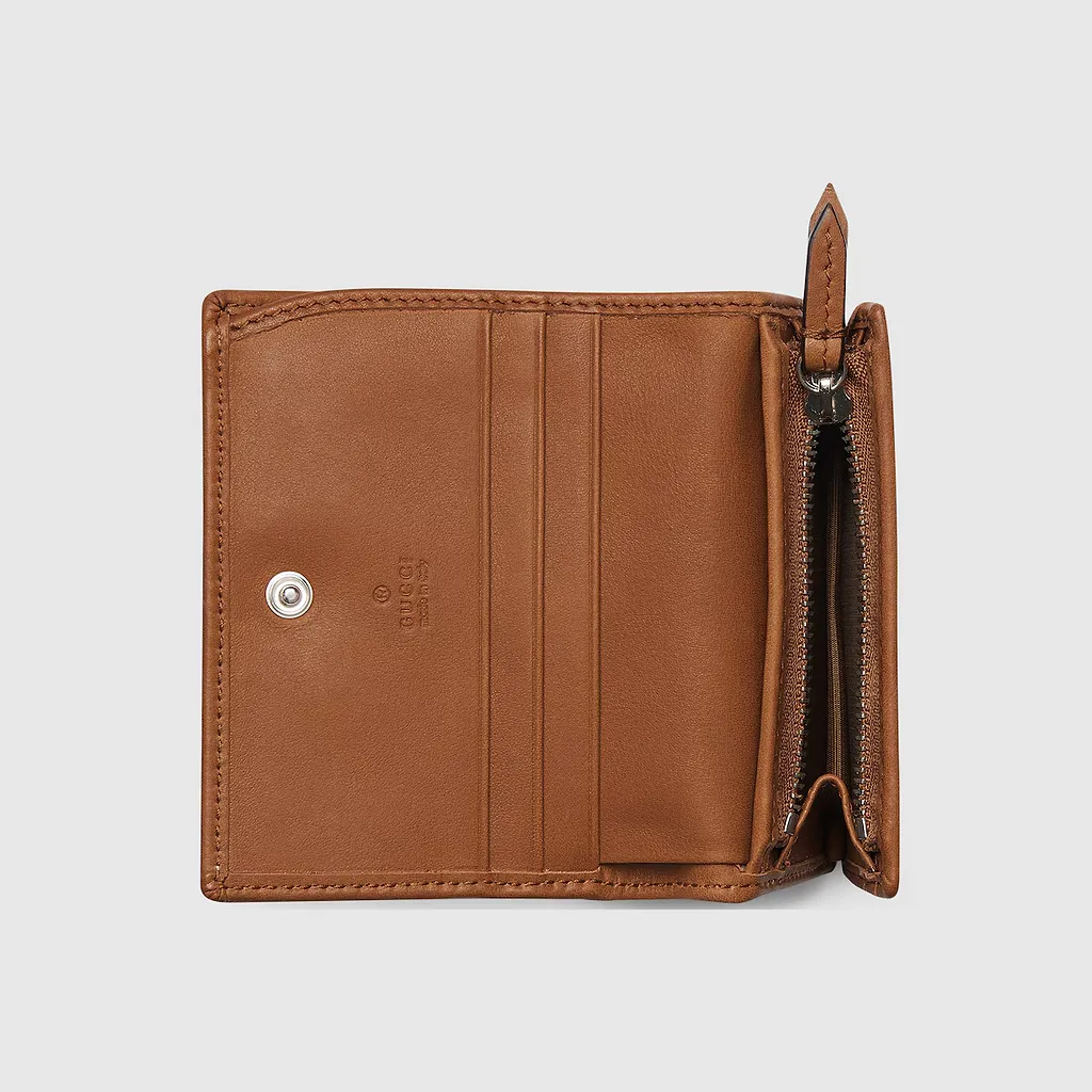 Gg Emblem Small Wallet