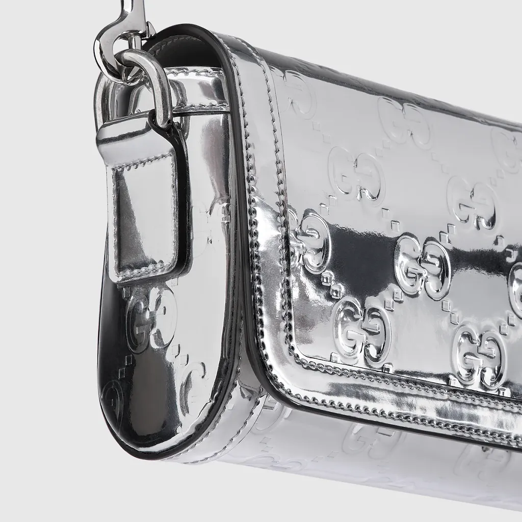 Mini Embossed Gg Shoulder Bag