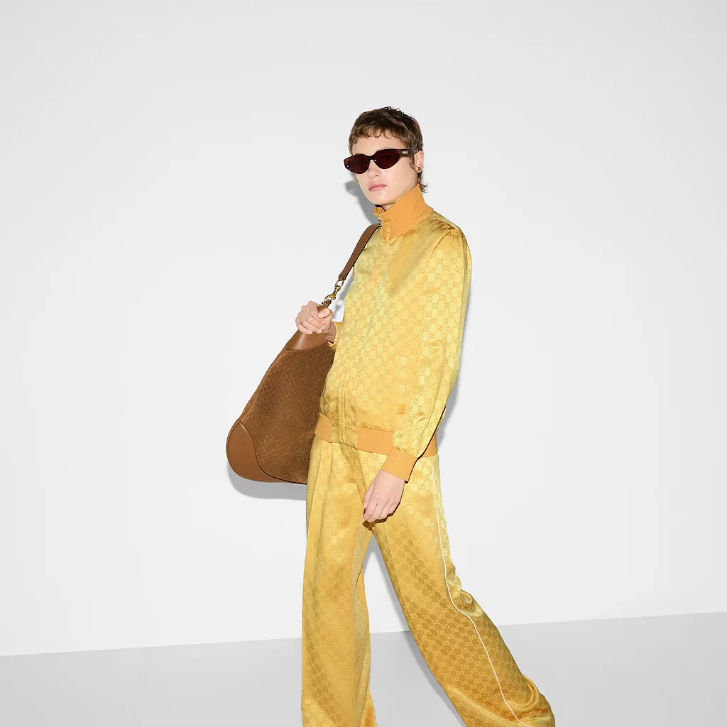 Gg Jacquard Zip Jacket