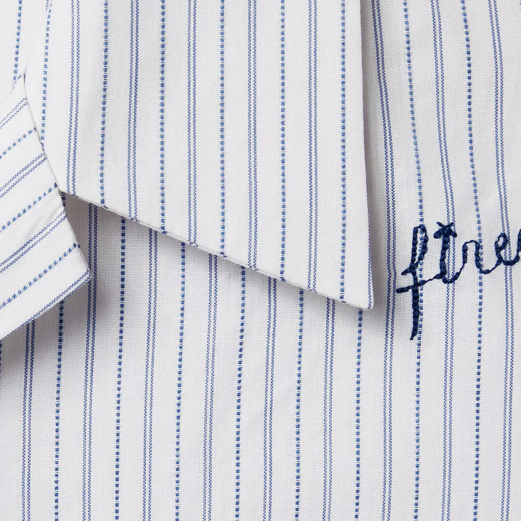 Children's Embroidered Muslin Shirt