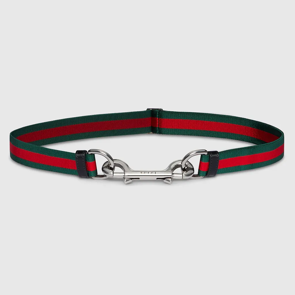 Thin Belt With Double Snap Hook Buckle, 3