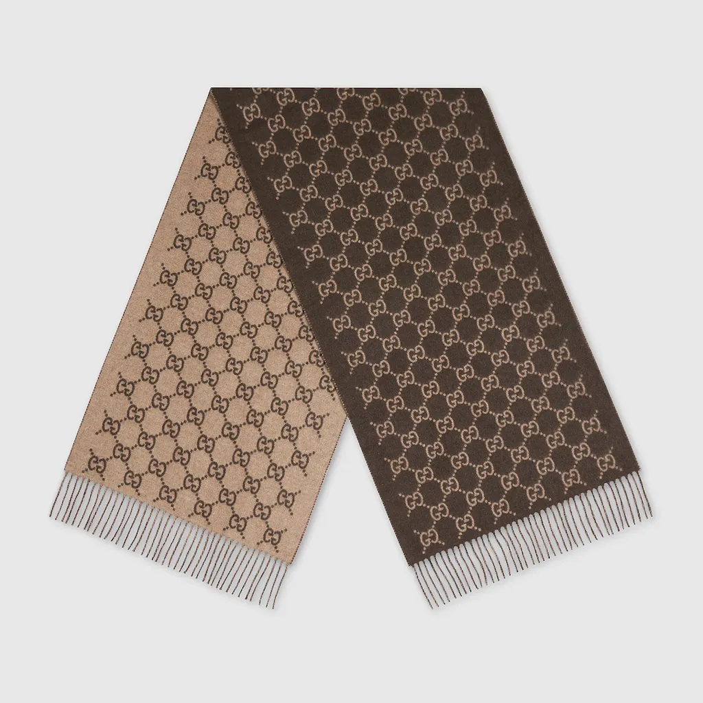 Gg Cashmere Scarf