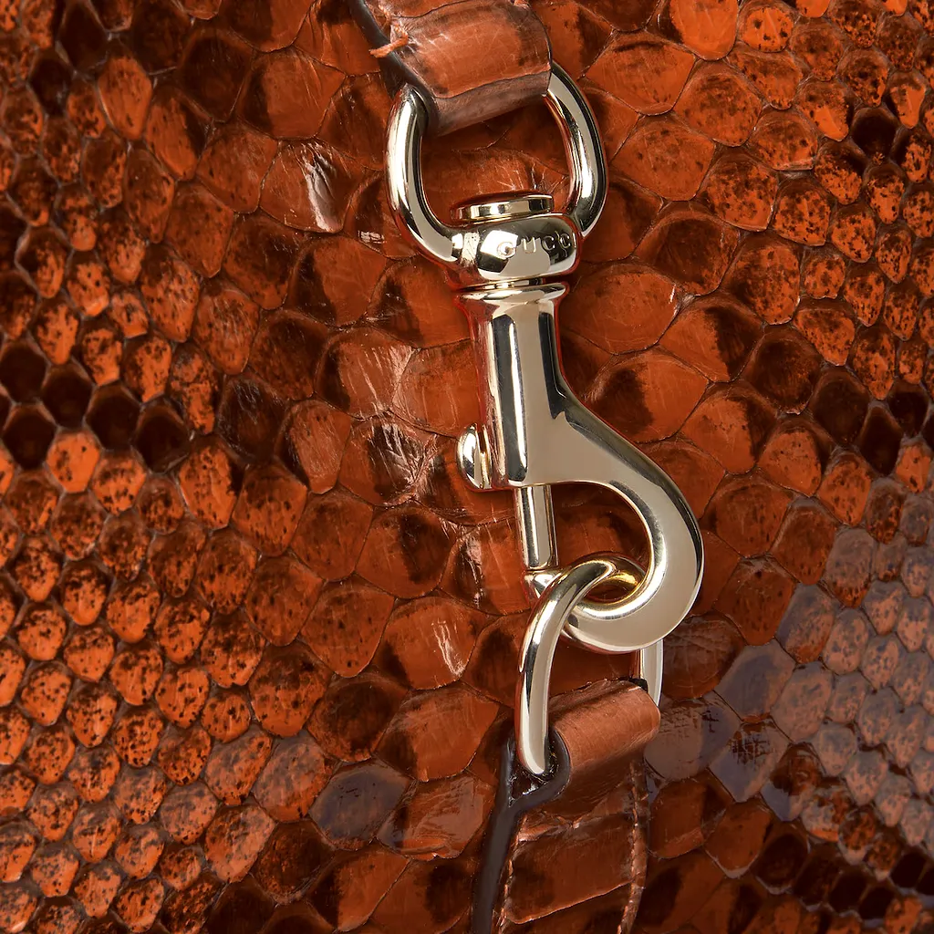 Gucci Jackie Small Python Shoulder Bag