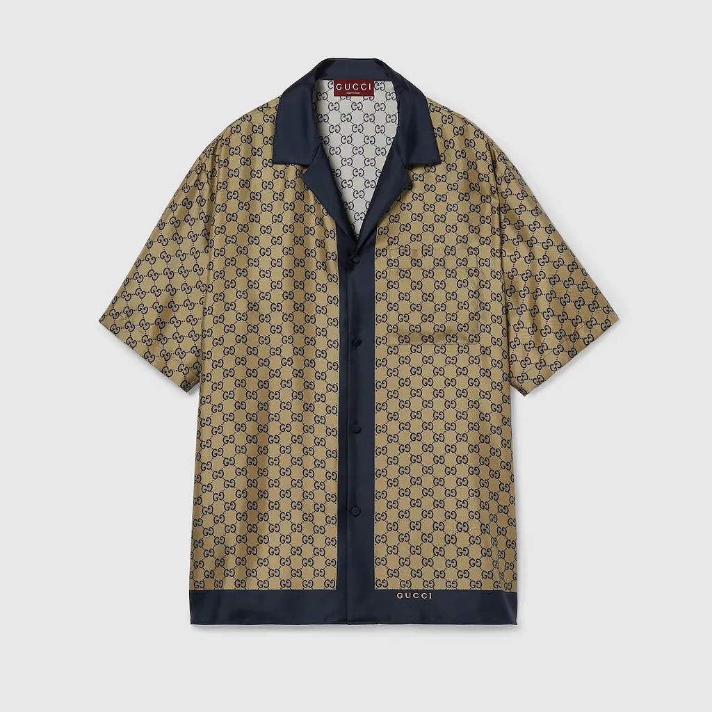 Printed Silk Shirt