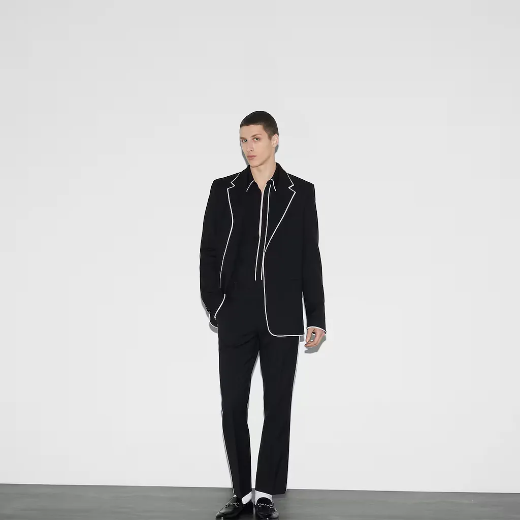 Wool Gabardine Shirt