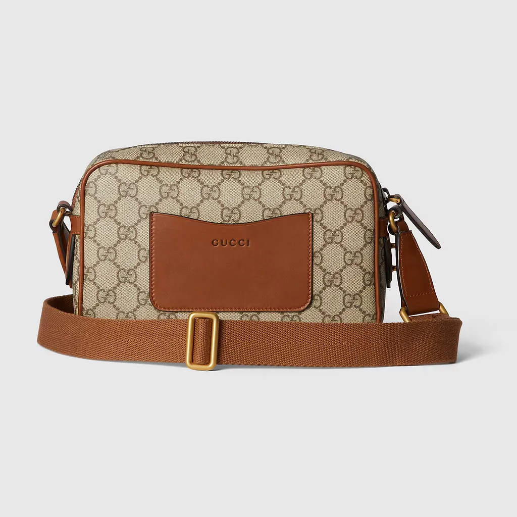 Gg Emblem Embossed Super Mini Bag