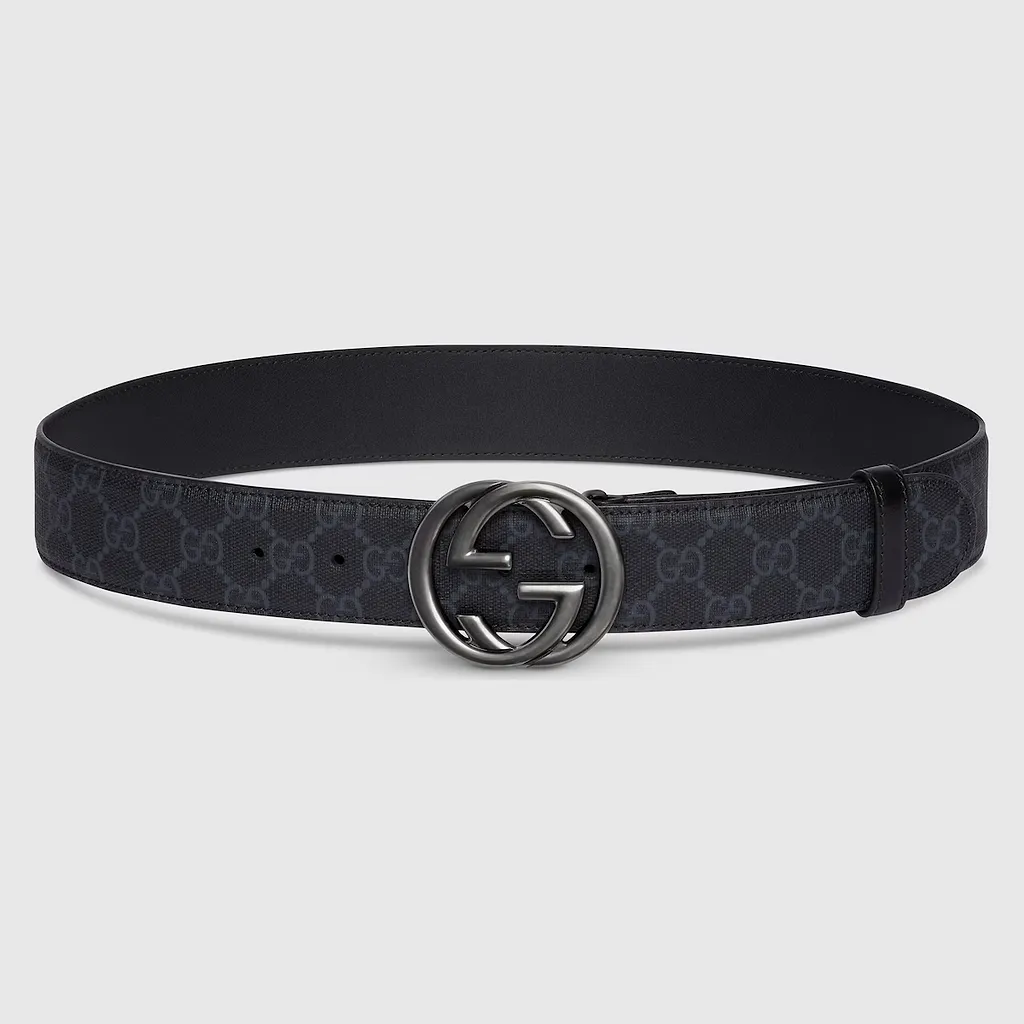 Belt With Interlocking G Buckle