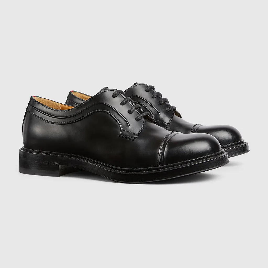 Lace-Up Shoe With Web