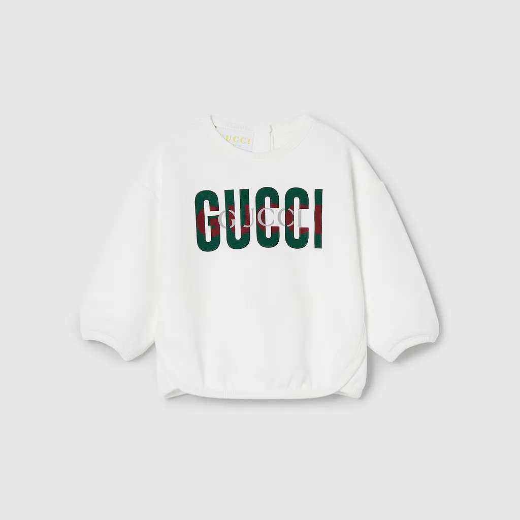 Baby Printed Cotton Sweatshirt