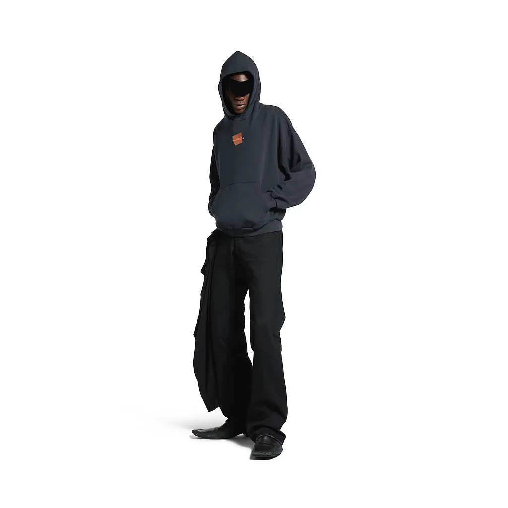 Taped Back Hoodie Medium Fit