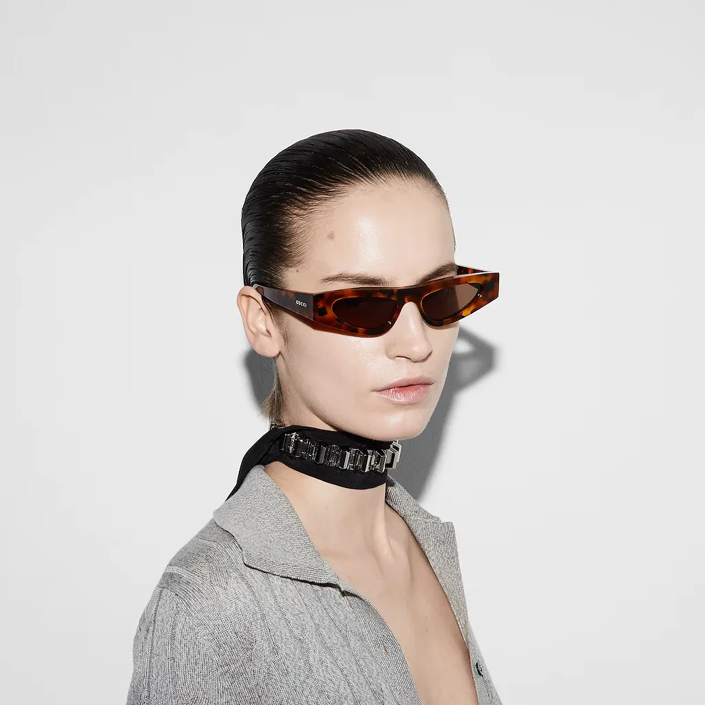 Cat-Eye Frame Sunglasses