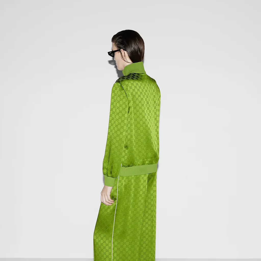 Gg Jacquard Zip Jacket
