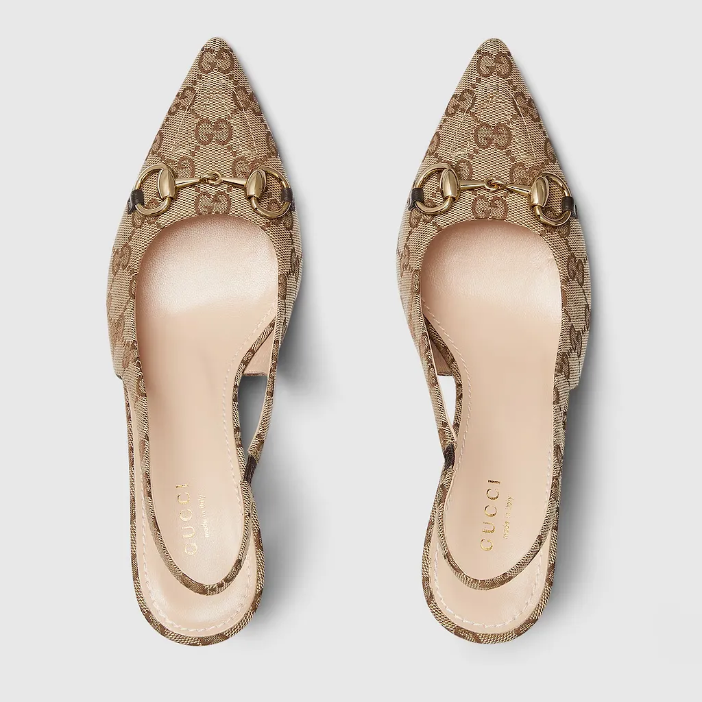 Slingback Pump With Horsebit