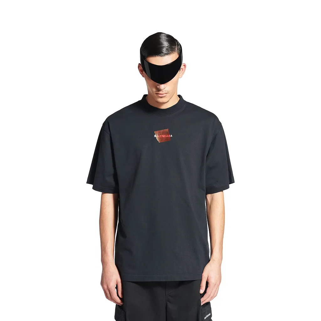 Taped Back T-Shirt Medium Fit
