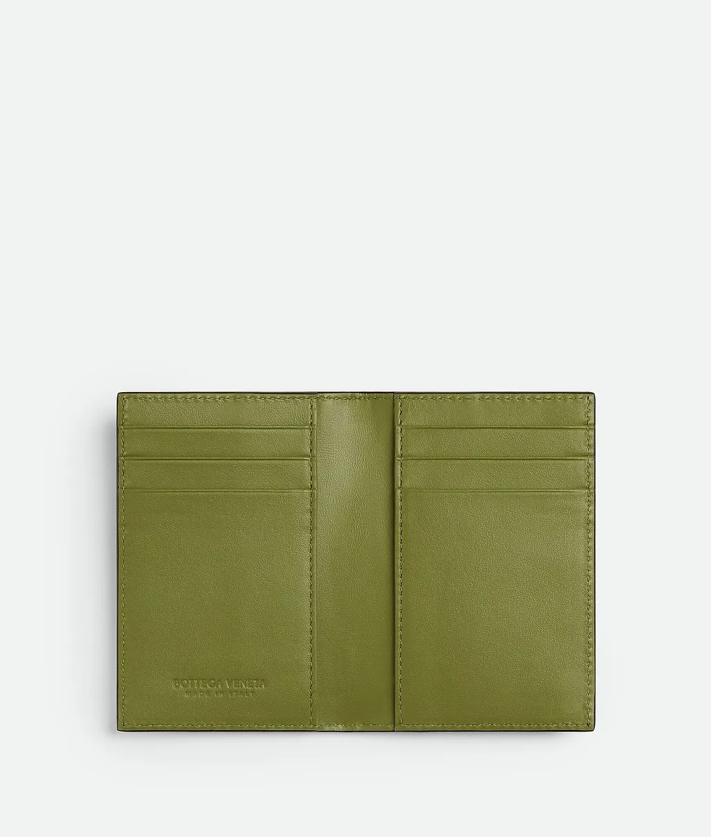 Intrecciato Flap Card Case
