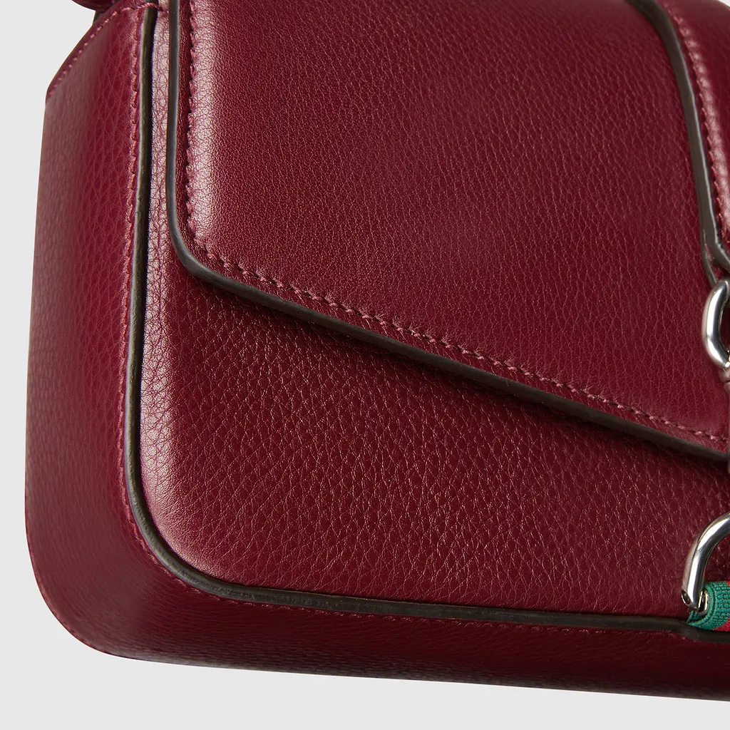 Small Crossbody Bag With Hook Closure