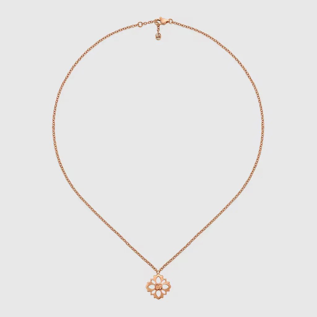 Gucci Flora 18K Chain Necklace