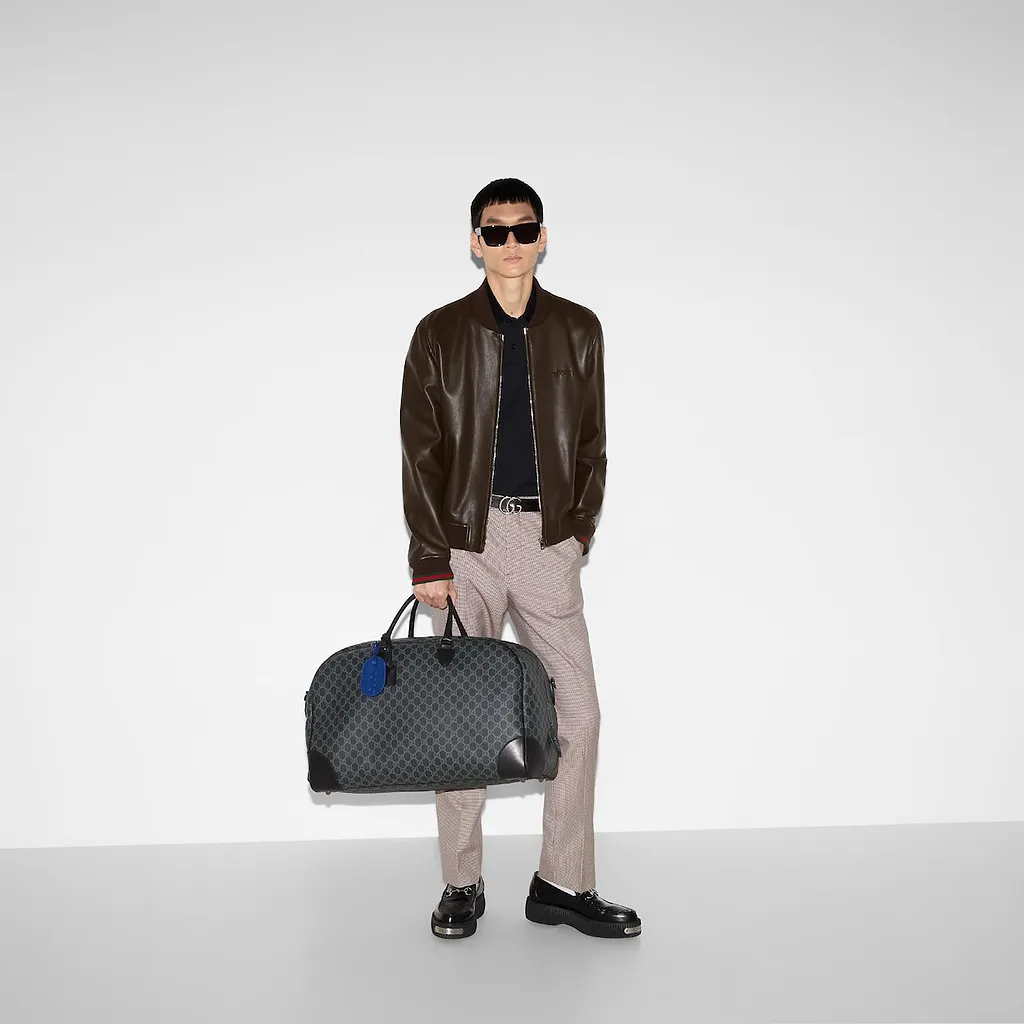 Gg Emblem Large Duffle Bag